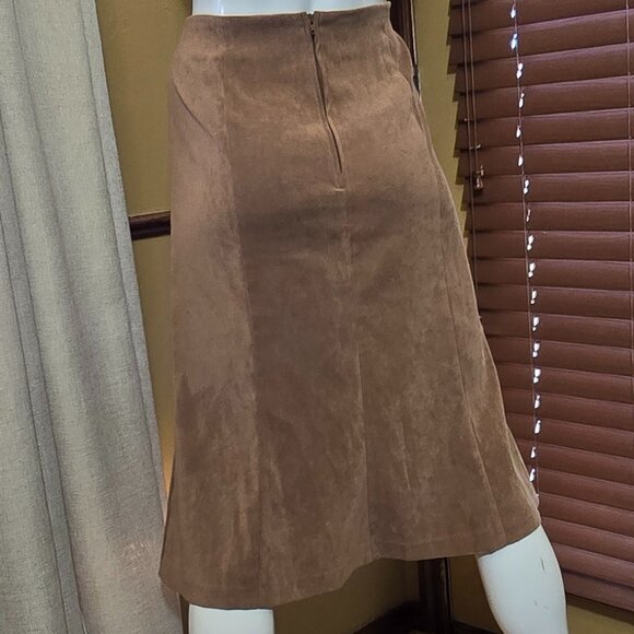 Vintage Retro METRO GIRL midi skirt sz8 - Picture 9 of 13
